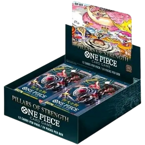 One Piece: Pillars of Strength Booster Box - Pillars of Strength (OP03)