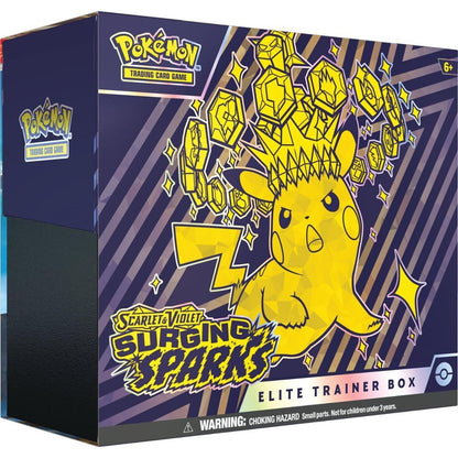 Pokemon TCG: Scarlet & Violet 08 Surging Sparks- Elite Trainer Box
