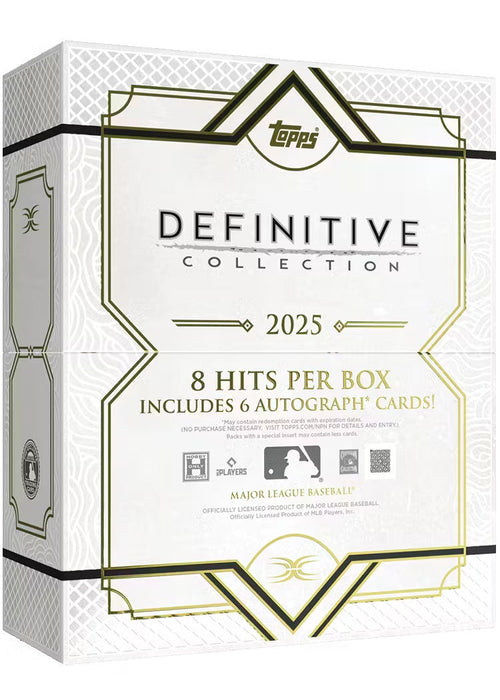 2025 Topps Definitive Baseball Hobby Box