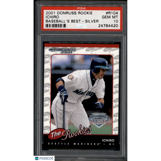2001 Topps Ichiro Suzuki #726 PSA 10