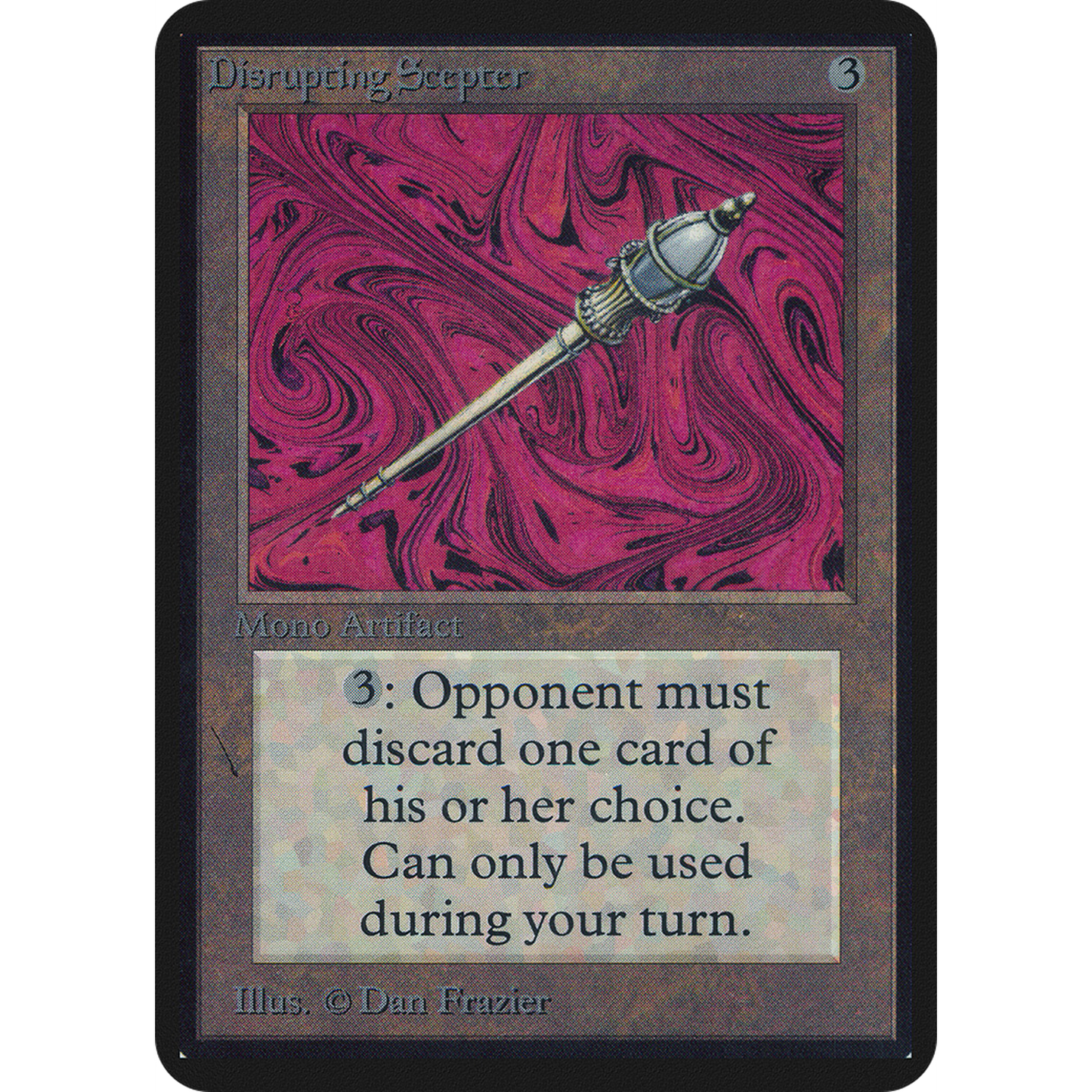 Disrupting Scepter [Limited Edition Alpha]