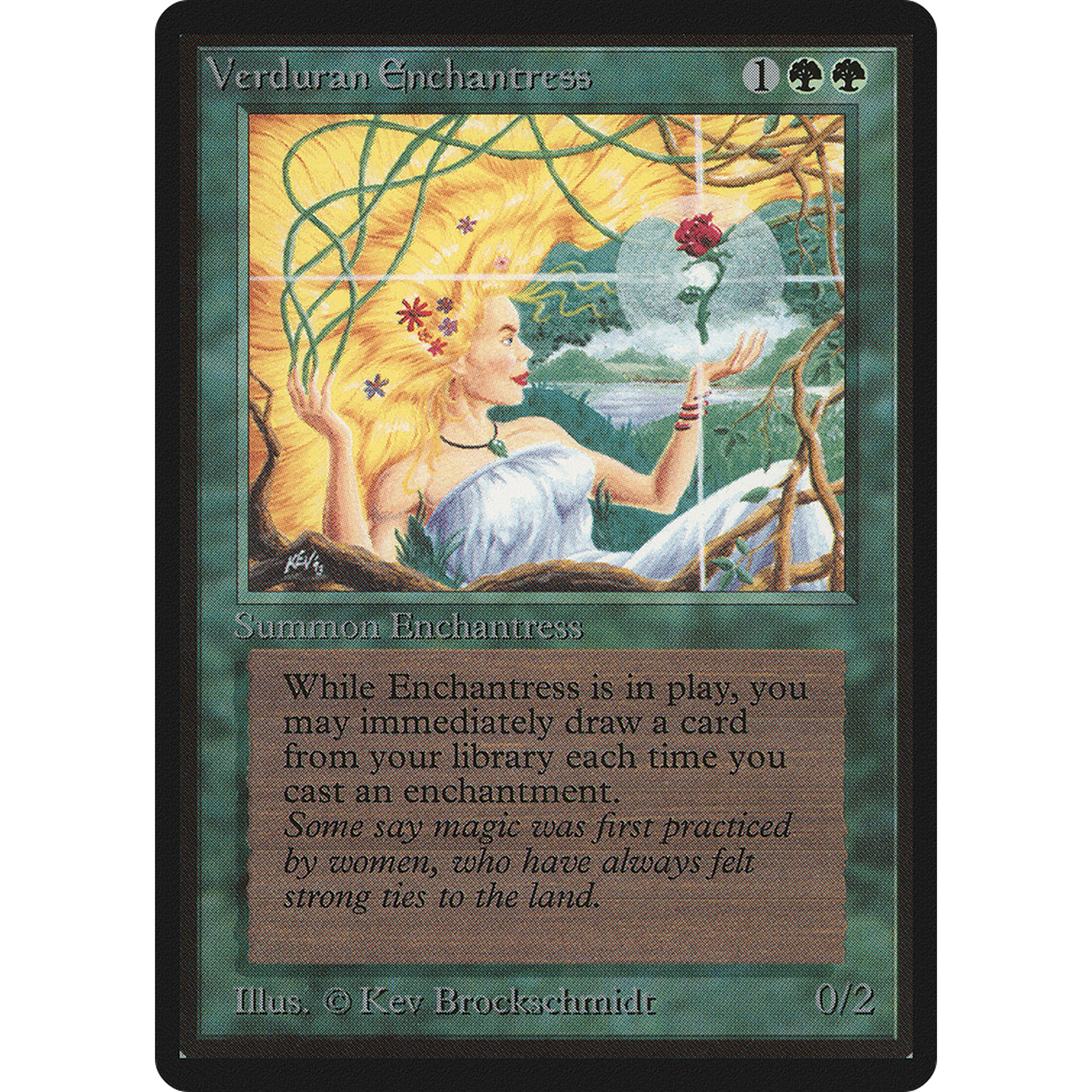 Verduran Enchantress [Limited Edition Beta]