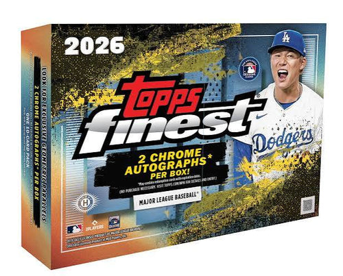 2026 Topps Finest Baseball Hobby Box