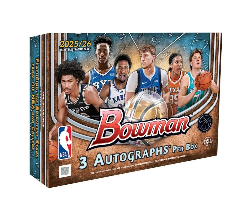 2025-26 Bowman Basketball Delight Box