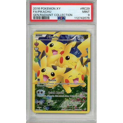 Pokemon Graded: Pikachu PSA 9