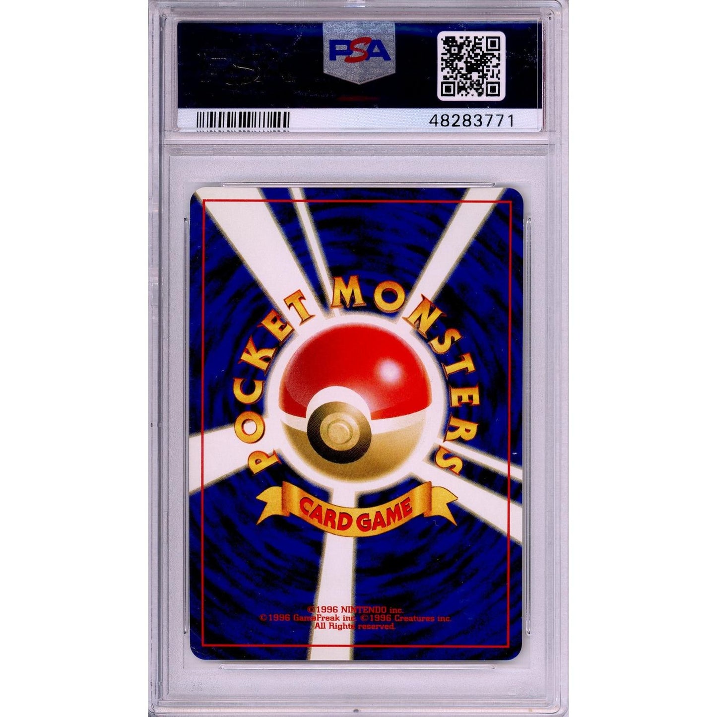 Pokemon Graded: Charizard #6 Neo Premium File 2 (2000) Reverse Holo PSA 10