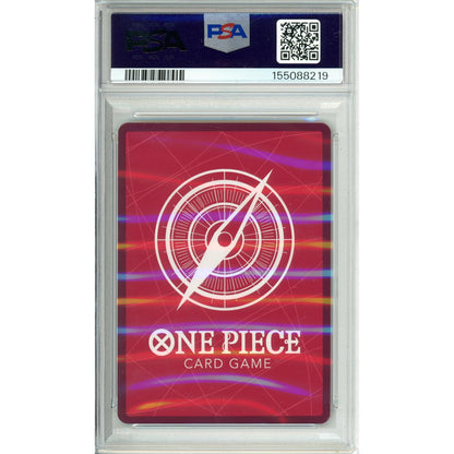 One Piece Graded: Monkey D. Luffy OP01-003 Alt Art Errata (2022) PSA 10
