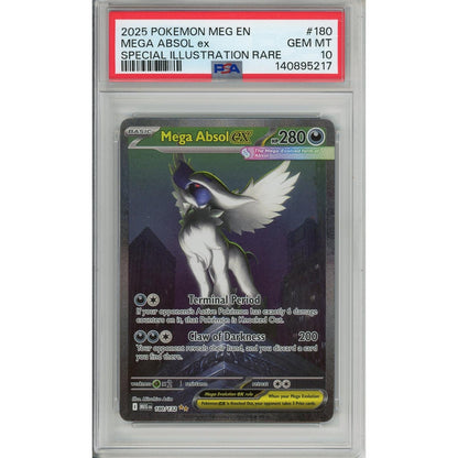 Pokemon Graded: Mega Absol ex 180/132 Mega Evolution (2025) SIR PSA 10