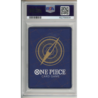 One Piece Graded: Monkey. D. Luffy (2025) OP13-118 Red Manga Alt Art PSA 10
