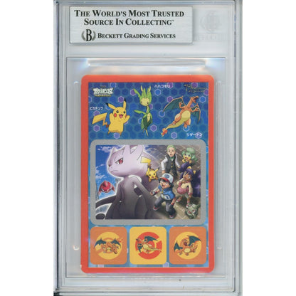 Pokemon Graded: Charizard Sticker Genesect & The Legend Awakened Movie (2013) Beckett 8.5
