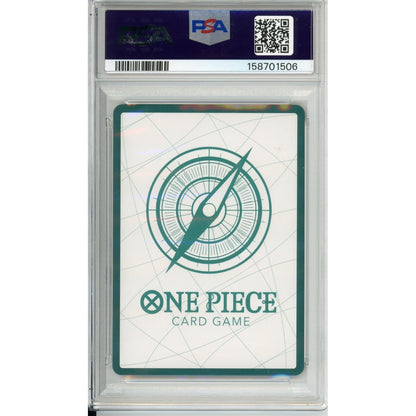 One Piece Graded: Don!! Card Zoro Gold PRB01 PSA 10