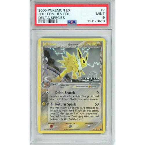 Pokemon Graded: Jolteon Delta Species PSA 9