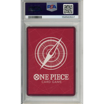 One Piece Graded: Monkey D. Garp OP02-002 Leader Alternate Art PSA 10