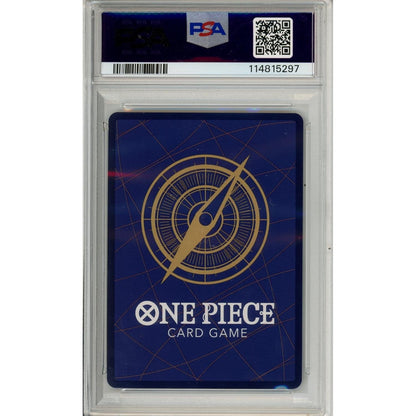 One Piece Graded: Buggy Manga Alt Art OP09-051 Emperors in the New World PSA 10
