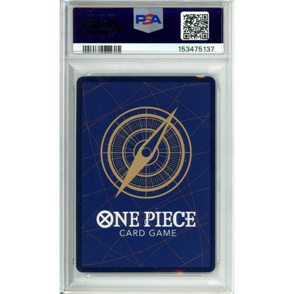 One Piece Graded: Monkey D. Luffy OP07-109 Treasure Rare PSA 10