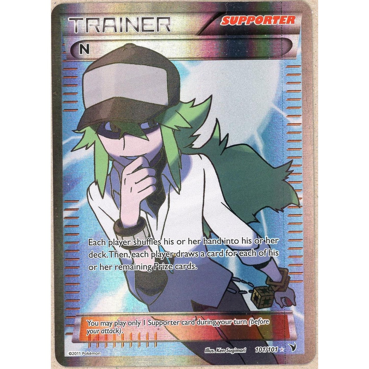 Pokemon Single: N 101/101 Noble Victors (2011) Full Art NM