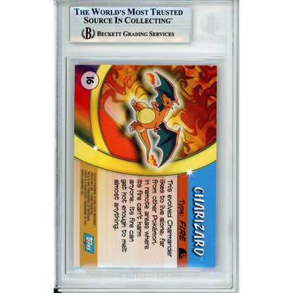 Pokemon Graded: Charizard #16 Advanced Challenge (2004) Beckett 6.5