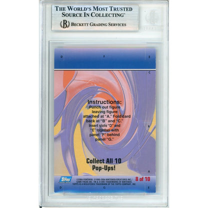 Pokemon Graded: Charizard #8 Pop-Ups Advanced Challenger (2004) Beckett 6.5