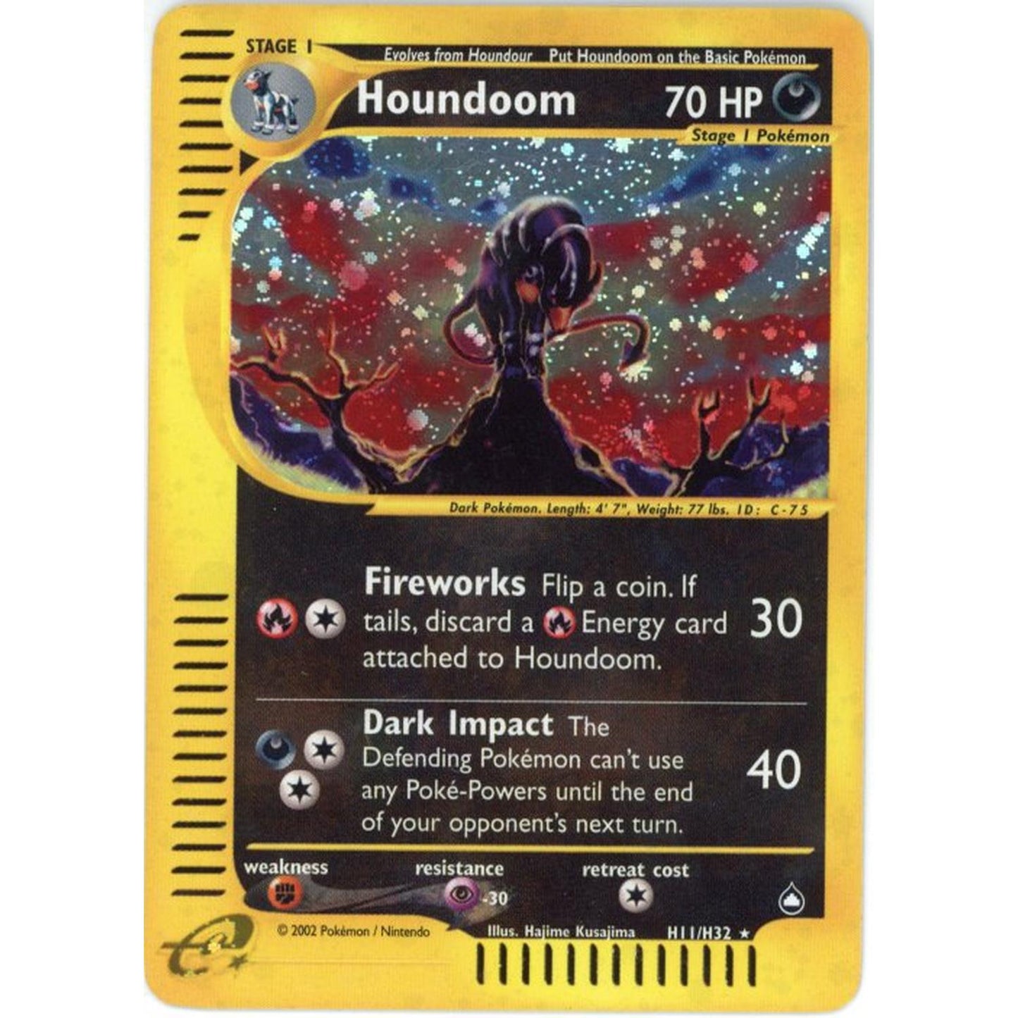 Pokemon Single: Houndoom H11/H32