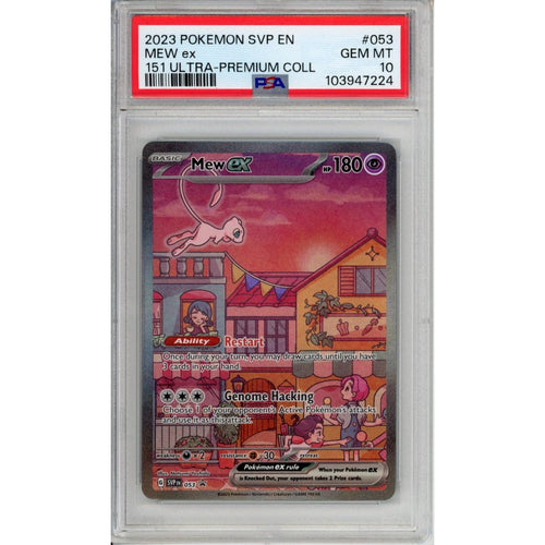 Pokemon Graded: Mew ex Promo PSA 10