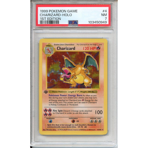 Pokemon Graded: Shadowless 1st Edition Charizard
