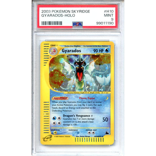 Pokemon Graded: Skyridge Gyarados PSA 9