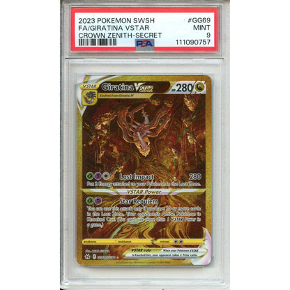 Pokemon Graded: Giratina Vstar PSA 9