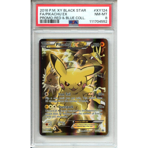 Pokemon Graded: Pikachu EX PSA 8