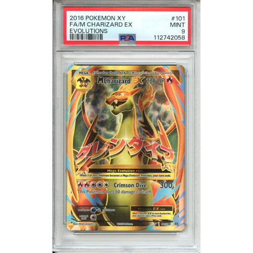 Pokemon Graded: M Charizard EX PSA 9