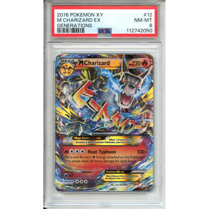 Pokemon Graded: M Charizard EX PSA 8