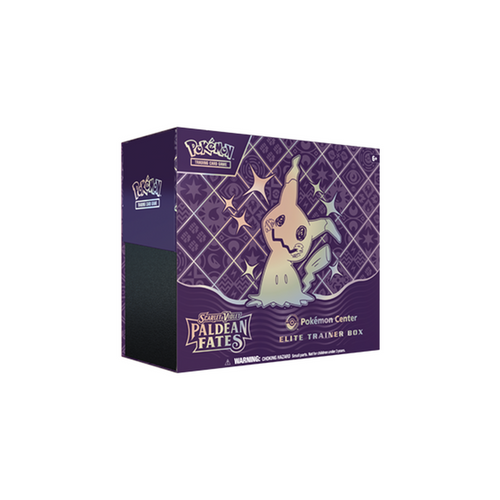 Pokemon: POKEMON CENTER Paldean Fates Elite Trainer Box